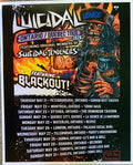 Luicidal/Blackout! 2026 Tour Poster