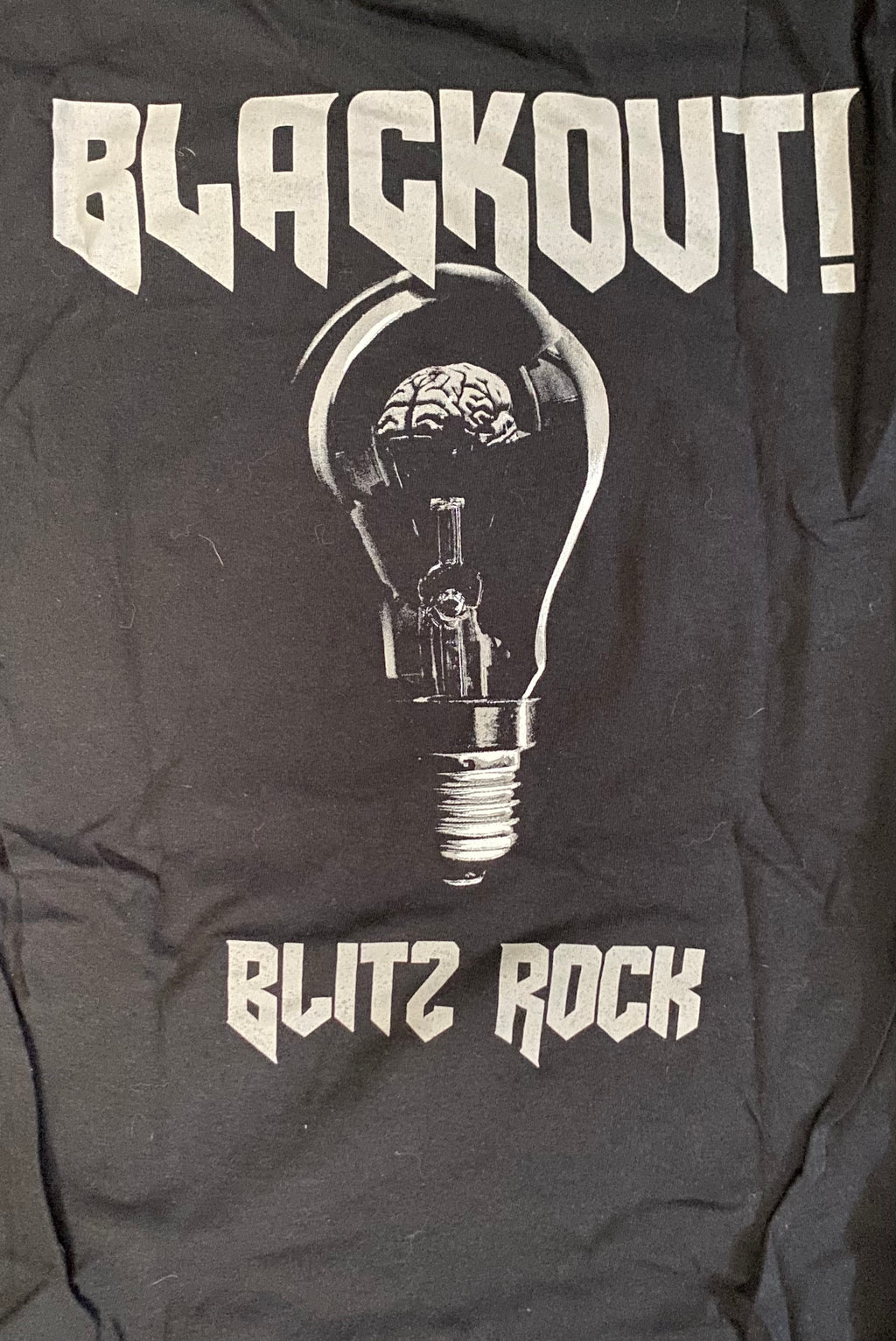 Blackout! Two-Sided Bulb/Blitzrock Tee
