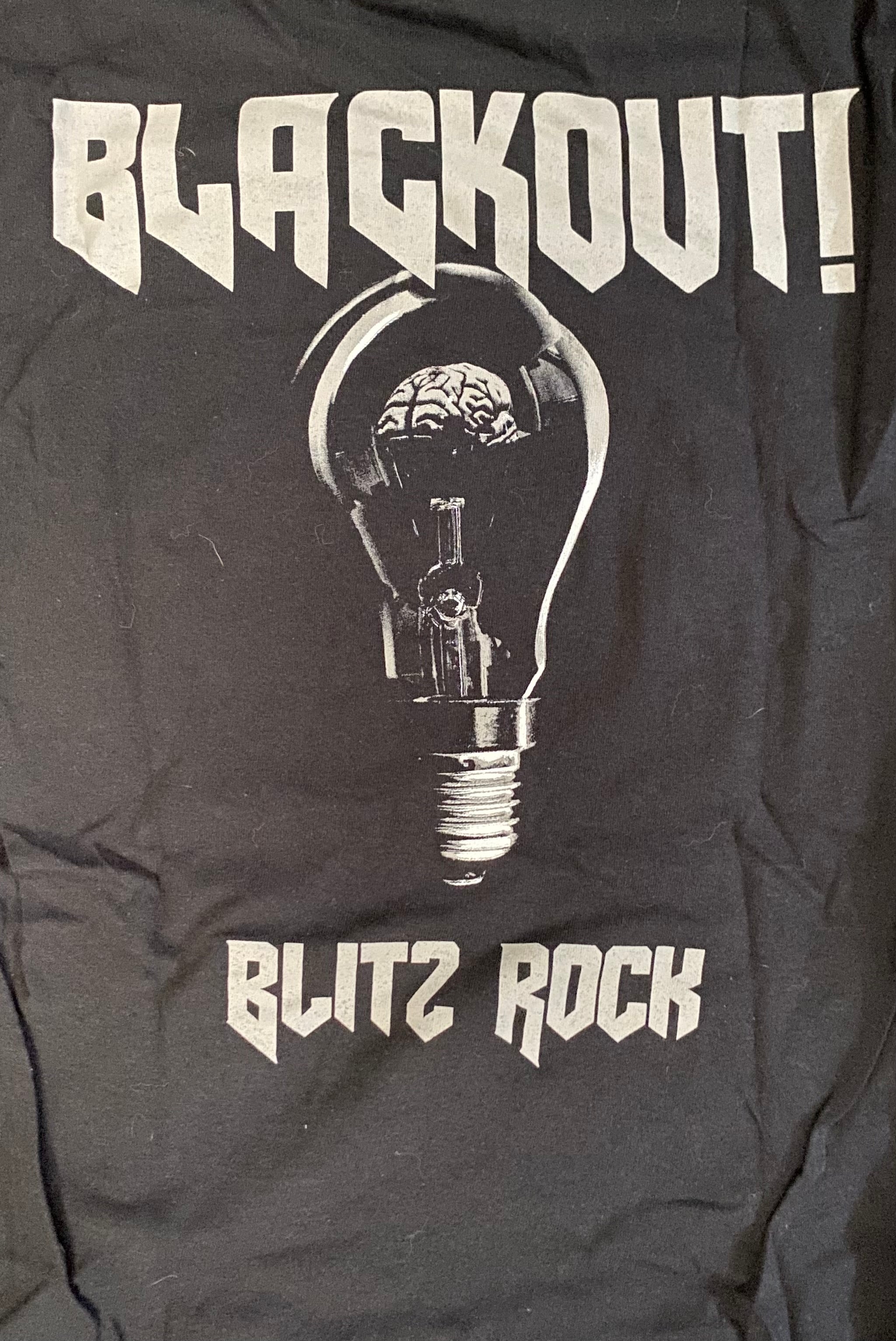 Blackout! Two-Sided Bulb/Blitzrock Tee