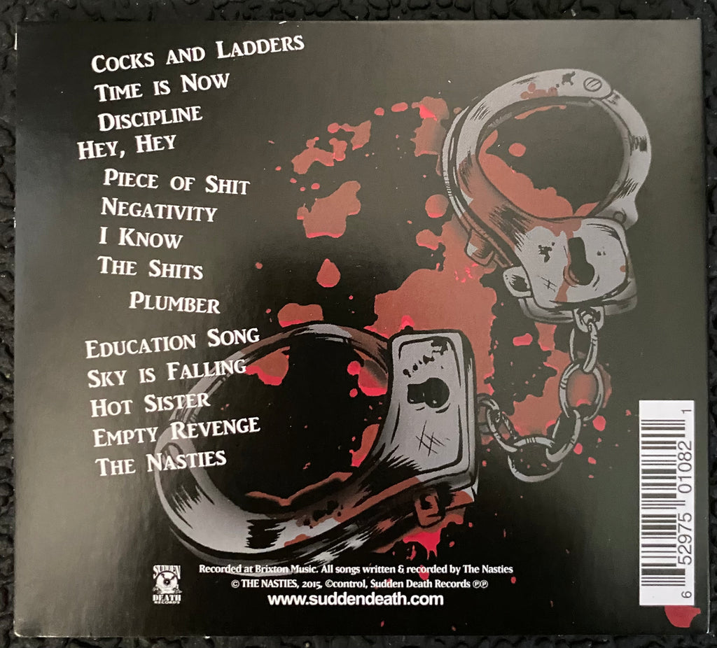 The Nasties Discipline CD